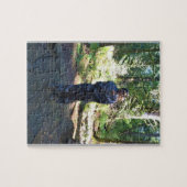 Sacagawea Statue, Fort Clatsop, Astoria, Oregon Legpuzzel (Horizontaal)