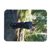 Sacagawea Statue, Fort Clatsop, Astoria, Oregon Magneet (Horizontaal)