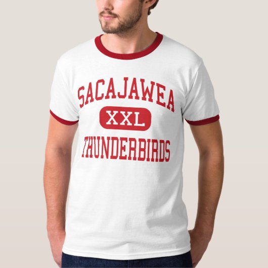 Sacajawea - Thunderbird - Middle - Spokane T-shirt (Voorkant)