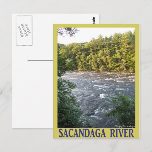 Sacandaga Briefkaart (Voorkant / Achterkant)