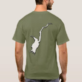 Sacandaga Lake T-shirt (Achterkant)