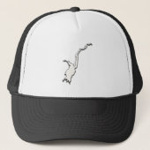Sacandaga Lake Trucker Pet (Voorkant)