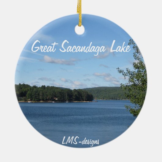 Sacandaga Serenity Ornament (Achterkant)