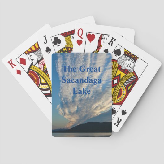 Sacandaga-speelkaarten Pokerkaarten (Achterkant)