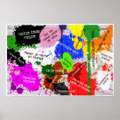 Sacándole los colores al español poster (Voorkant)