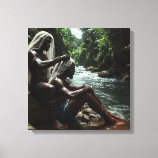 Sacar Los Soles Canvas Afdruk