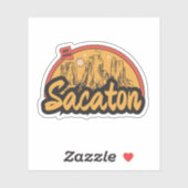 Sacaton, Arizona Sticker (Vel)
