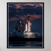 Sace Shuttle 's nachts Poster (Voorkant)