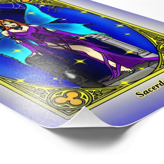 Sacerdotisa Foto Afdruk (Hoek)