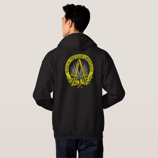 SACEUR - Geallieerd opperbevelhebber Europa Hoodie (Achterkant volledig)