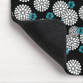 Sacharblauw bloemen bloemen muismat (Hoek)