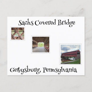 Sachs Covered Bridge Briefkaart