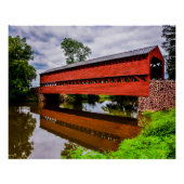 Sachs Covered Bridge Perfect Poster (Voorkant)