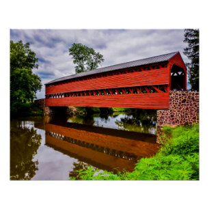 Sachs Overdekte Brug Perfect Poster