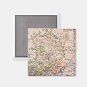 Sachsen, Anhalt Magneet (Voorkant / Achterkant)