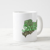 Sachsen Grote Koffiekop (Voorkant rechts)