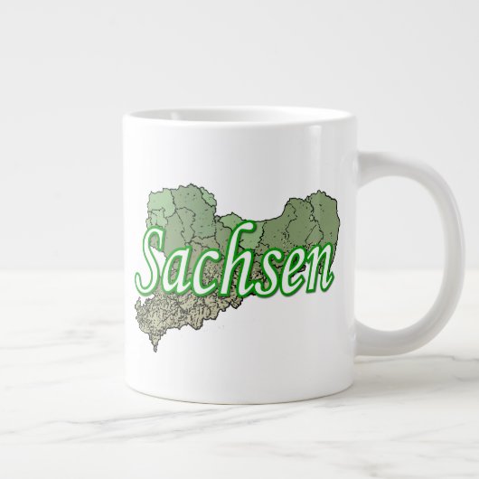 Sachsen Grote Koffiekop (Rechts)