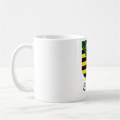 Sachsen Wappen Wapenstaart Koffiemok (Links)