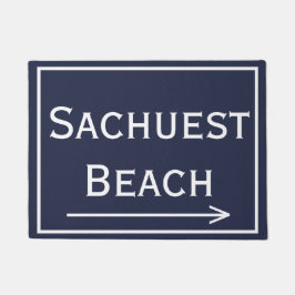 Sachuest Second Beach Newport RI Doormat Deurmat