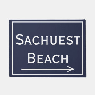 Sachuest Second Beach Newport RI Doormat Deurmat