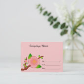 Sachura-boomprofielkaart Visitekaartje (Staand voorkant)