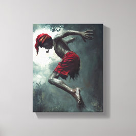 Saci (Impressão semelhante à pintura à mão) Canvas Afdruk