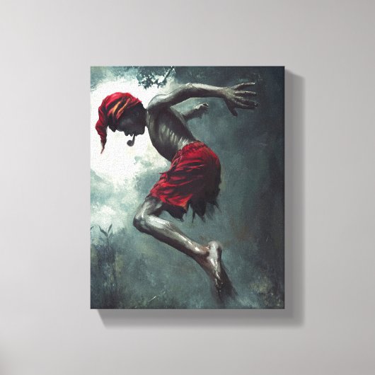 Saci (Impressão semelhante à pintura à mão) Canvas Afdruk (Voorkant)