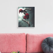 Saci (Impressão semelhante à pintura à mão) Canvas Afdruk (Insitu (Woonkamer))