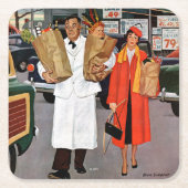 Sack Full of Trouble Kartonnen Onderzetters (Voorkant)