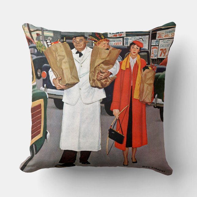 Sack Full of Trouble Kussen (Voorkant)