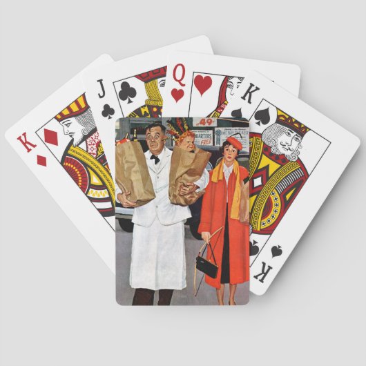 Sack Full of Trouble Pokerkaarten (Achterkant)