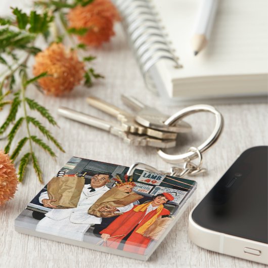 Sack Full of Trouble Sleutelhanger (Voorkant Rechts)