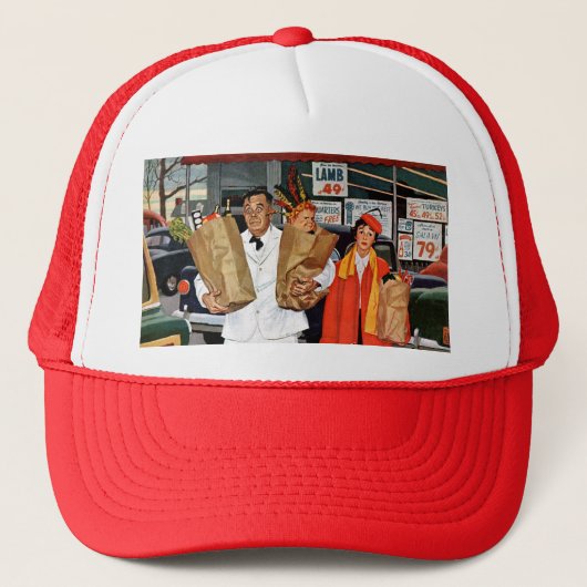 Sack Full of Trouble Trucker Pet (Voorkant)