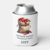 Sack of Crawfish Afstudeerfeest Blikjeskoeler (Blikje Voorkant)