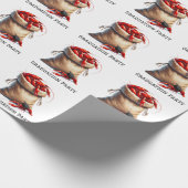 Sack of Crawfish Afstudeerfeest Cadeaupapier (Hoek)