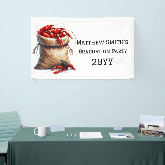 Sack of Crawfish Afstudeerfeest Spandoek (Beurs)