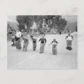 Sack Race, 1940 Briefkaart (Voorkant)