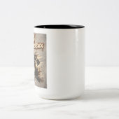 Sack The Quarterback Tweekleurige Koffiemok (Center)