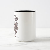 Sack The Quarterback Tweekleurige Koffiemok (Center)