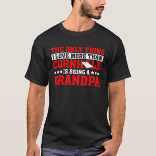 Sack Toss Corn Hole Game voor een Cornhole Opa T-shirt