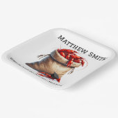 Sack van Crawfish Graduation Party Custom Papieren Bordje (Gebogen)