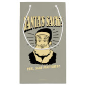 Sack van de kerstman: Ja, maat telt Klein Cadeauzakje (Achterkant)