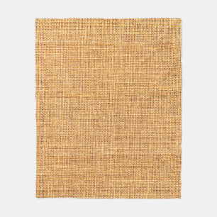 Sackcloth-structuur voor achtergrond fleece deken