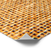 Sackcloth-structuur voor achtergrond poster (Hoek)