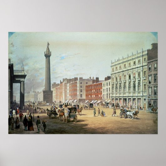 Sackville Street, Dublin Poster (Voorkant)