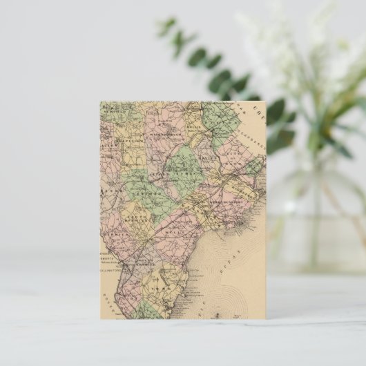 Saco, Biddeford Briefkaart (Staand voorkant)