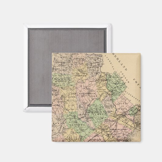 Saco, Biddeford Magneet (Voorkant / Achterkant)