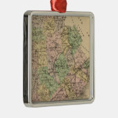 Saco, Biddeford Metalen Ornament (Rechts)