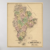 Saco, Biddeford Poster (Voorkant)