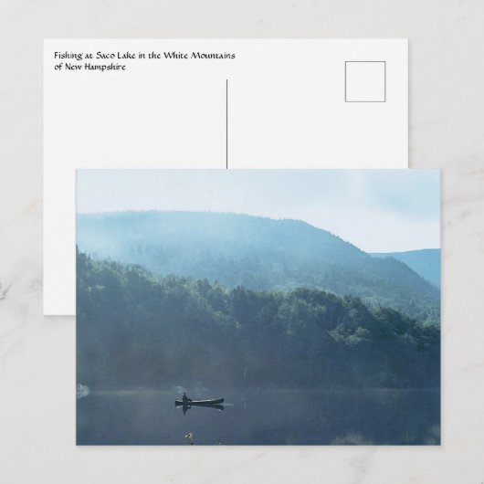 Saco Lake White Mountains New Hampshire Briefkaart (Voorkant / Achterkant)